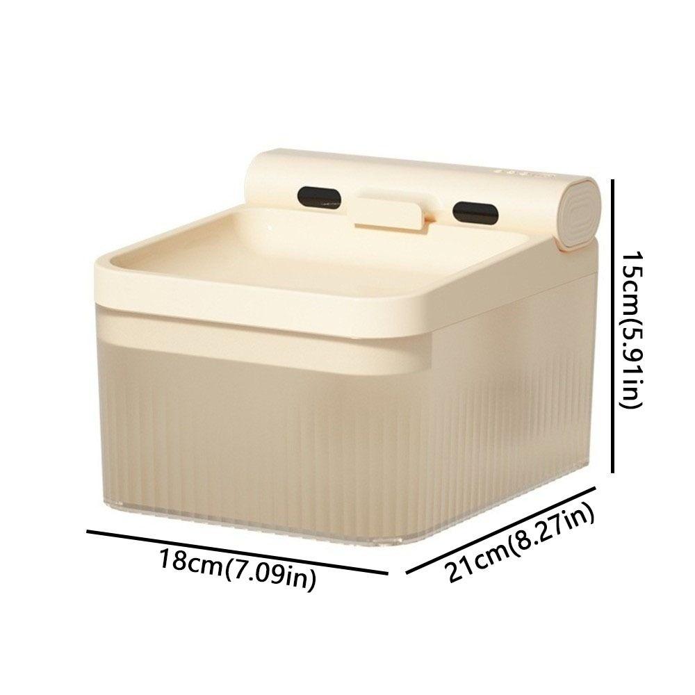 Triple Filtered Cat Automatic Water Fountain Silent Operation Large Capacity Pet Water Dispenser Filter Circulation Smart