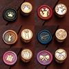 6Pcs Christmas Themed Stamp Head for Wedding Invitations Christmas Card Envelope Decoration Embossed Sealing Stamp