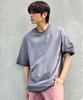 Astral Projection Pigment Loose Fit Short Sleeve T-Shirt_Gray