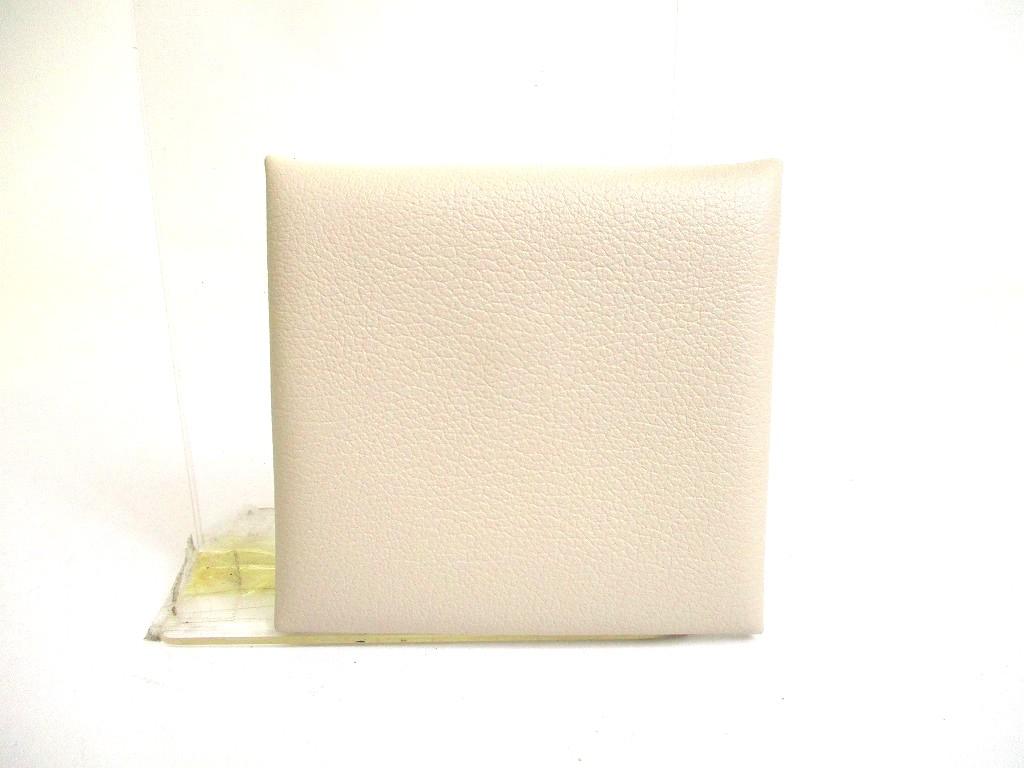 Authentic HERMES Craie Evercolor Leather Coin Purse Bastia #b091  Open Box