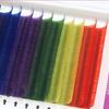 1Set 6 Colors Natural False Eyelash Extension Mixed Rainbow 0.1mm Thick Colorful Makeup Tools