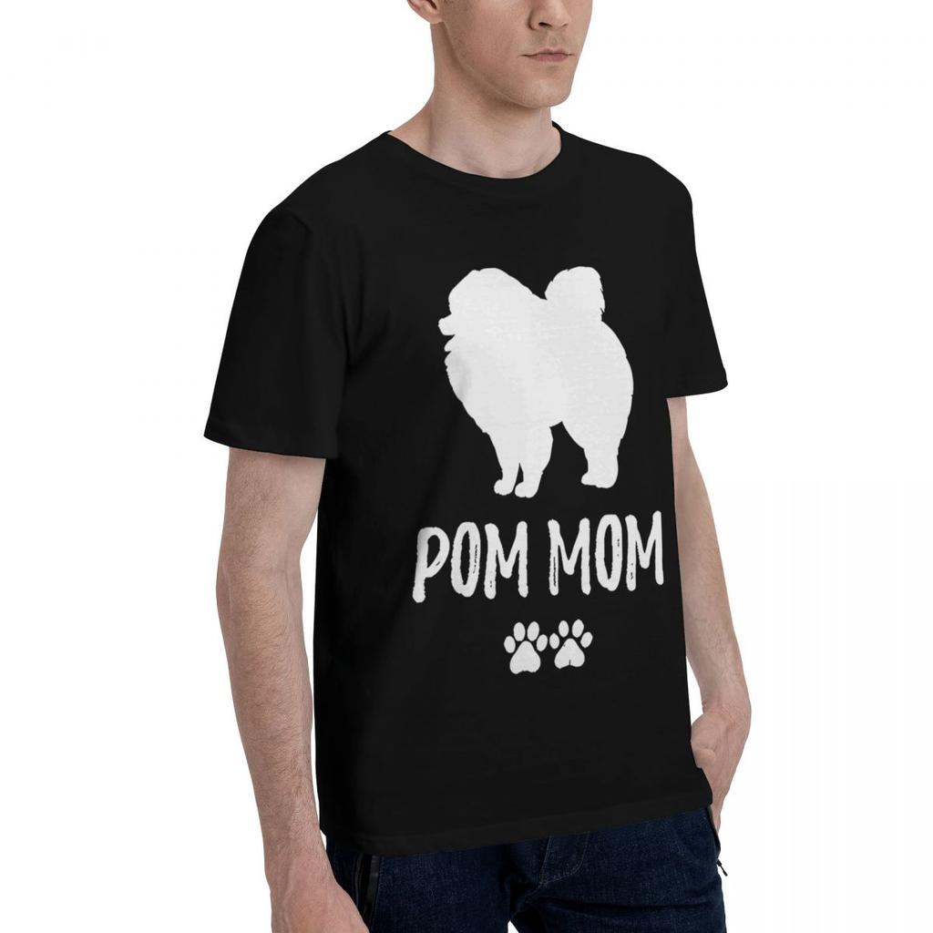 Pom Pomeranian 100 Cotton Casual Breathable Confortable TShirt Funny TShirt For Men Graphic Tee