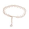 Women Fashion Classic Waist Chain Love Heart Hollow Girdle Hip Hop Style Waistband
