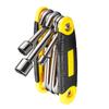 5-12mm Wrench Set Folding Socket Wrench Automobile Repair Tool Comfortable To Hold Compact And Lightweight Design