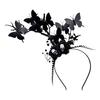 Gothic Styles Branch Design Resin Hair Band For Women Dark Elegant Head Accessory Party Halloween Costume Decoration