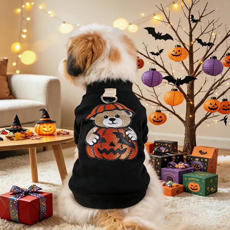 Pet Dog Hoodie Small Breed Puppy Costume Halloween Themed Outfit Dogs