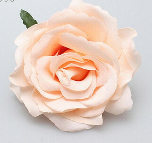 Bohemian Rose Lace Hair Clip and Brooch - Artificial Flower Accessory