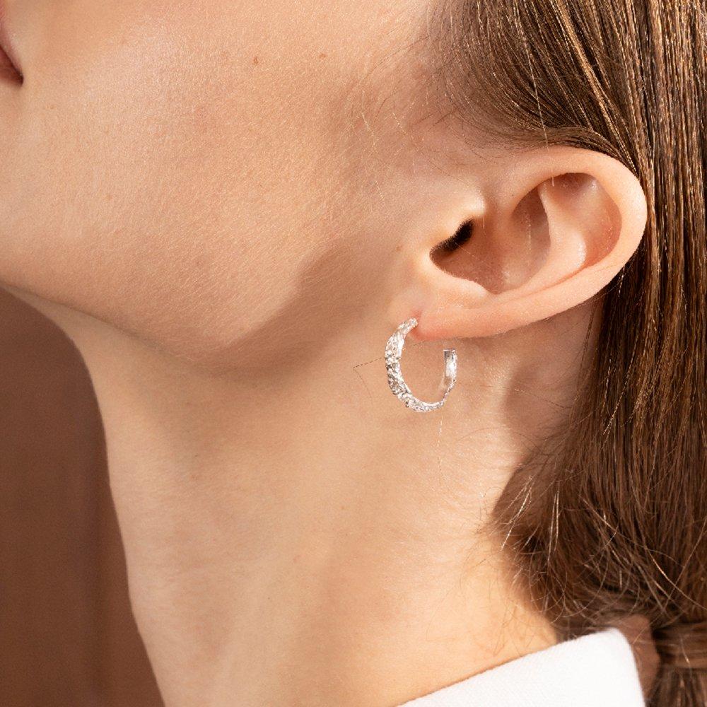 J-Nui Crater Earrings M