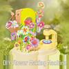 Creative Flower Embossing Garden Building Blocks - Educational Toy for Girls