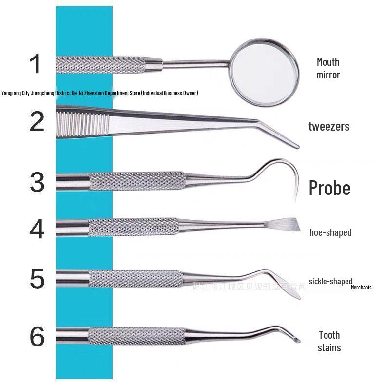 Dental Tartar Remover Kit: Oral Endoscope & Toothpick for Home Use