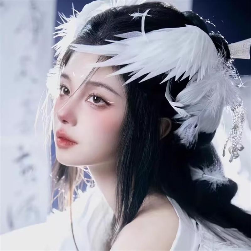 1pair Princesses Hairclip Bridesmaid Decorative Side Clip Light weight Hair Barrettes for Stylish Girls Hair Accessories