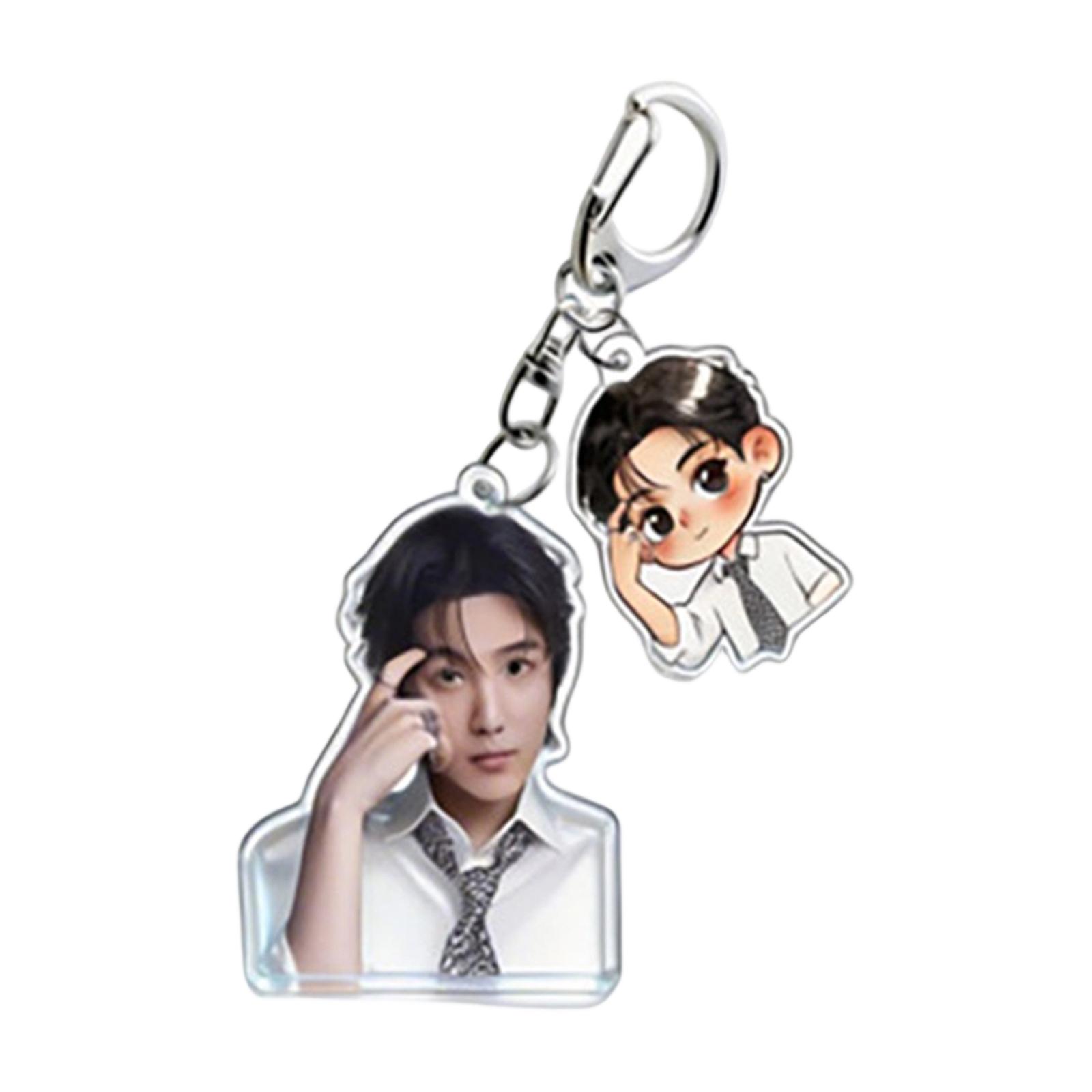 Acrylic Keychain Backpack Accessory One Size