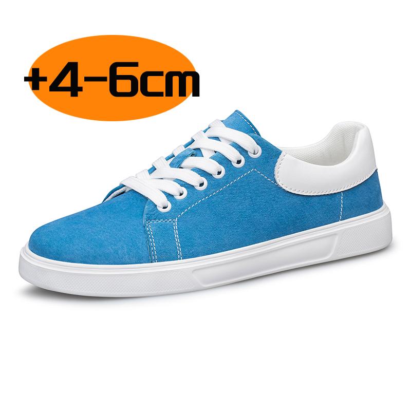 Mode Echtes Leder Herrenschuhe Luxus Herren Sneaker Frühling Herbst Vulkanisierte Schuhe Outdoor Sportschuhe Mode Skateboard Schuhe
