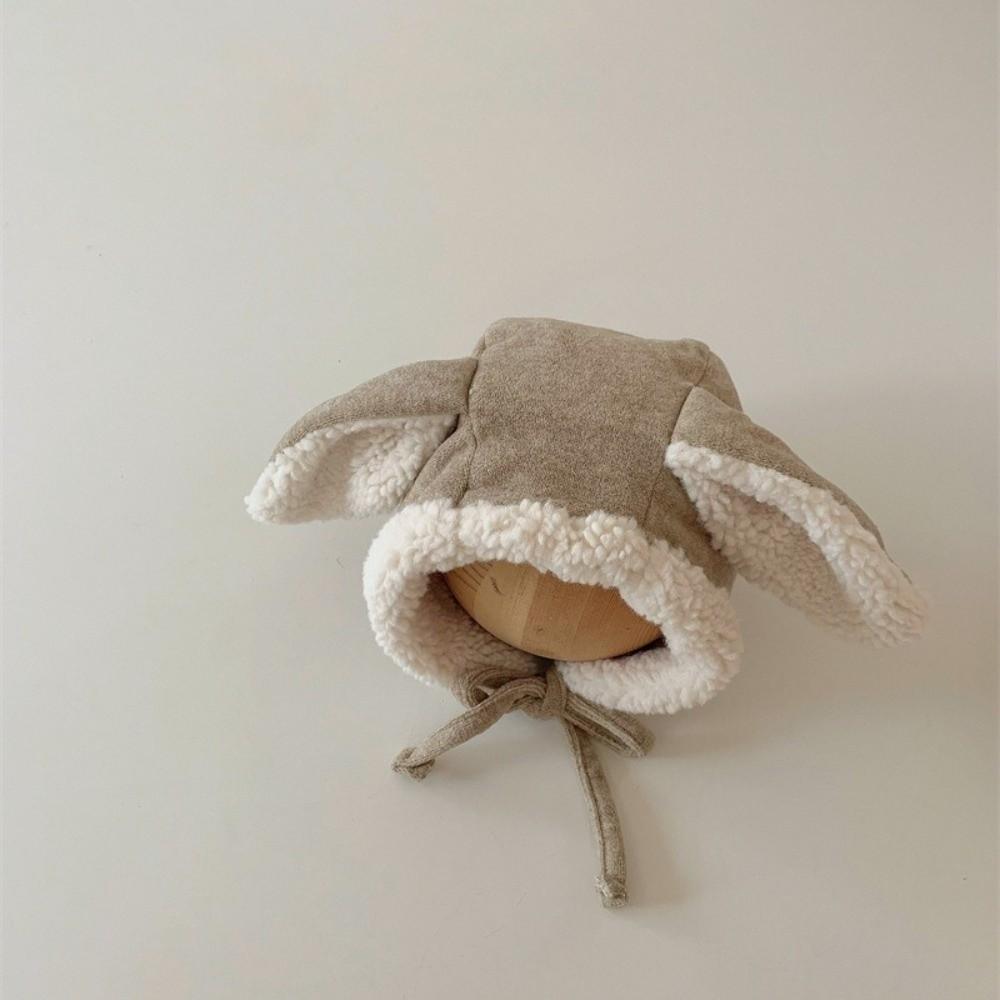 Cute Baby Beanie Cap Winter Ear Protection Hat Lovely Rabbit Ear Hat  Kids