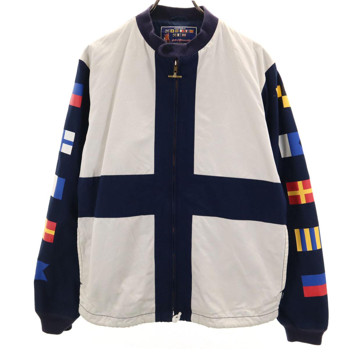 

XLARGE Mighty Mac Collaboration boat Jacket XL Navy Blouson Men s Used