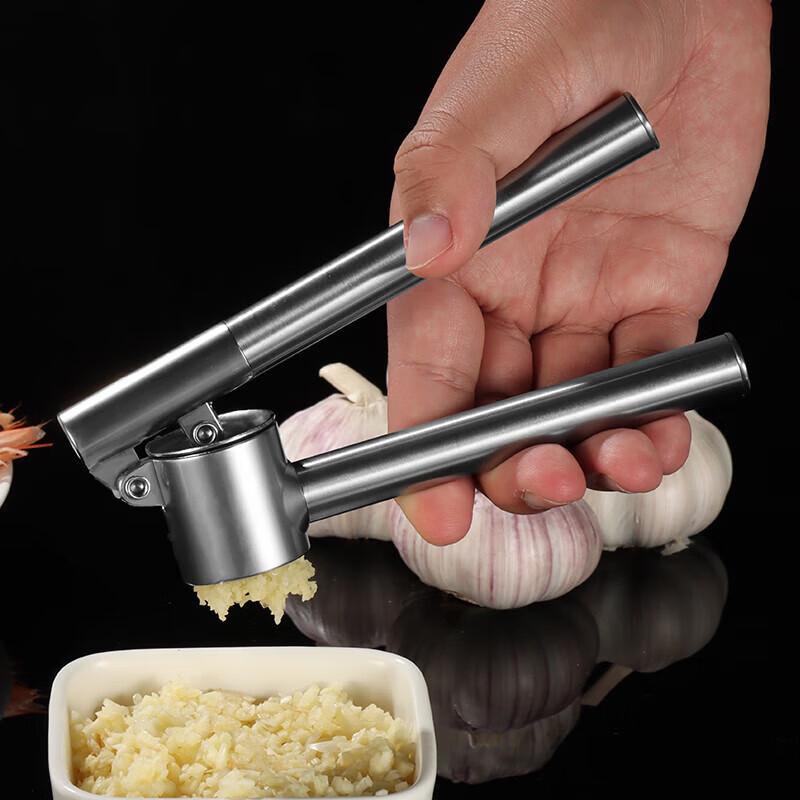 Baijie 304 Stainless Steel Garlic Press