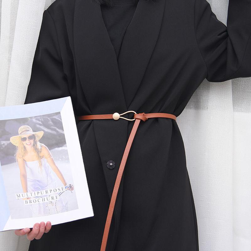 Womens Elegant Modern Dress Belt In Chic Black And Camel Colors Perfect For 2023 Autumn