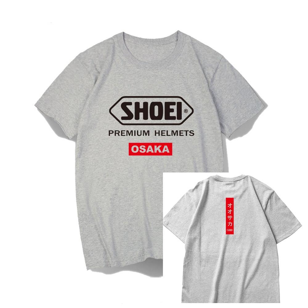

Summer Mens and Womens Same Style Top Japanese Motorcycle Motorcycle Racing Pure Cotton Roundneck Shortsleeved Tshirt XL