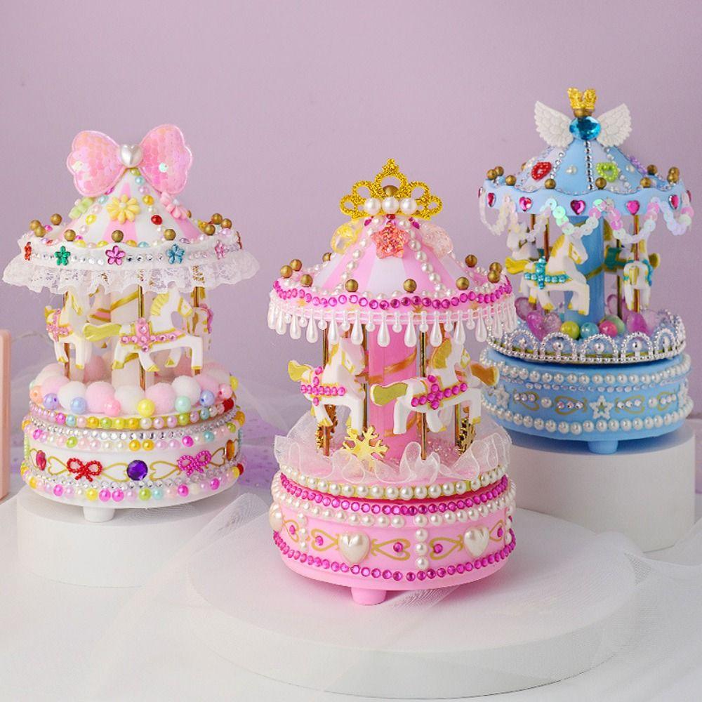 

Material Package Handmade Music Box With Pearl Children s Music Box Children s