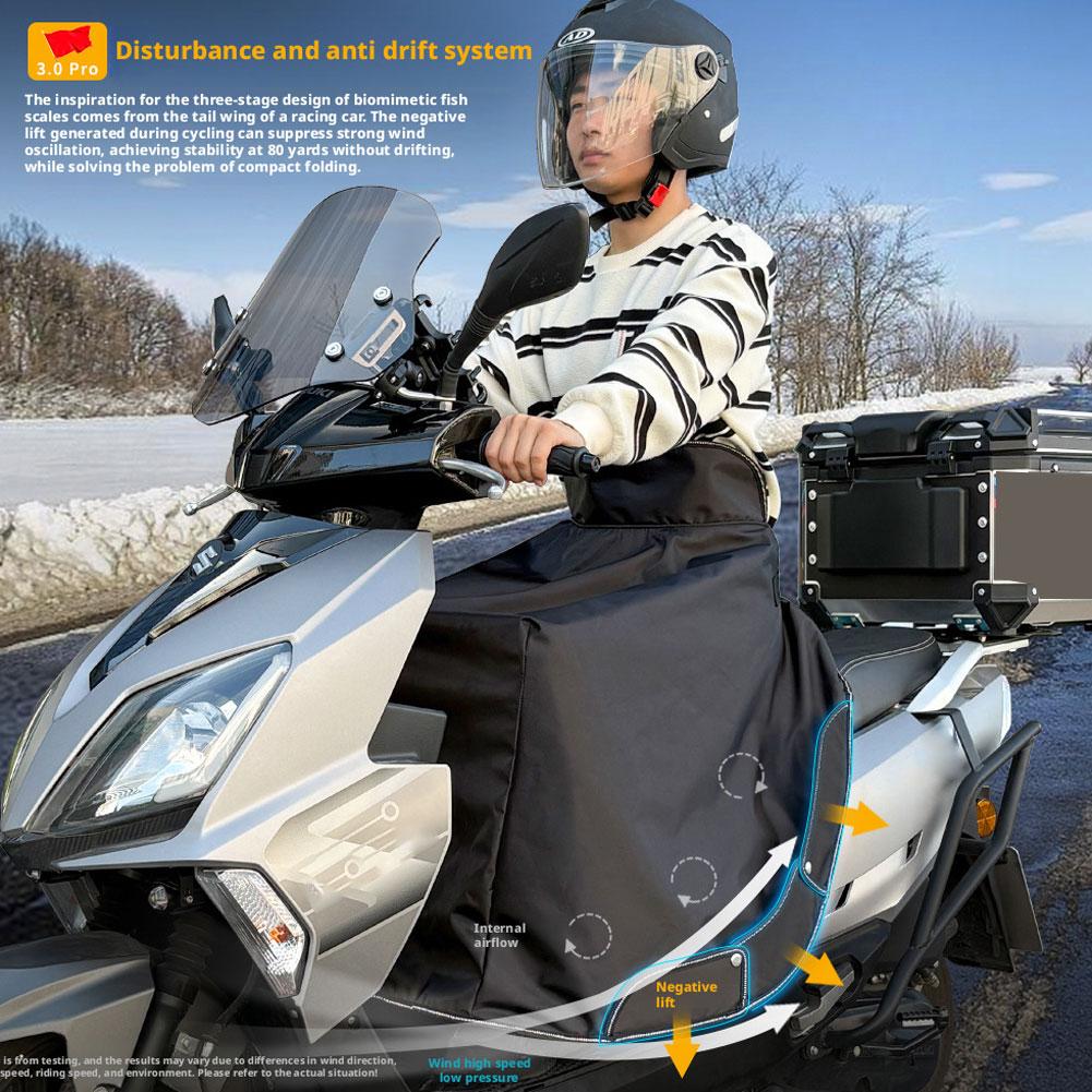 Universal Warmer Apron Leg Protector Waterproof Legs Blanket Rain Cover Windproof Motorcycle Leg Cover for Scooter Leg Cover