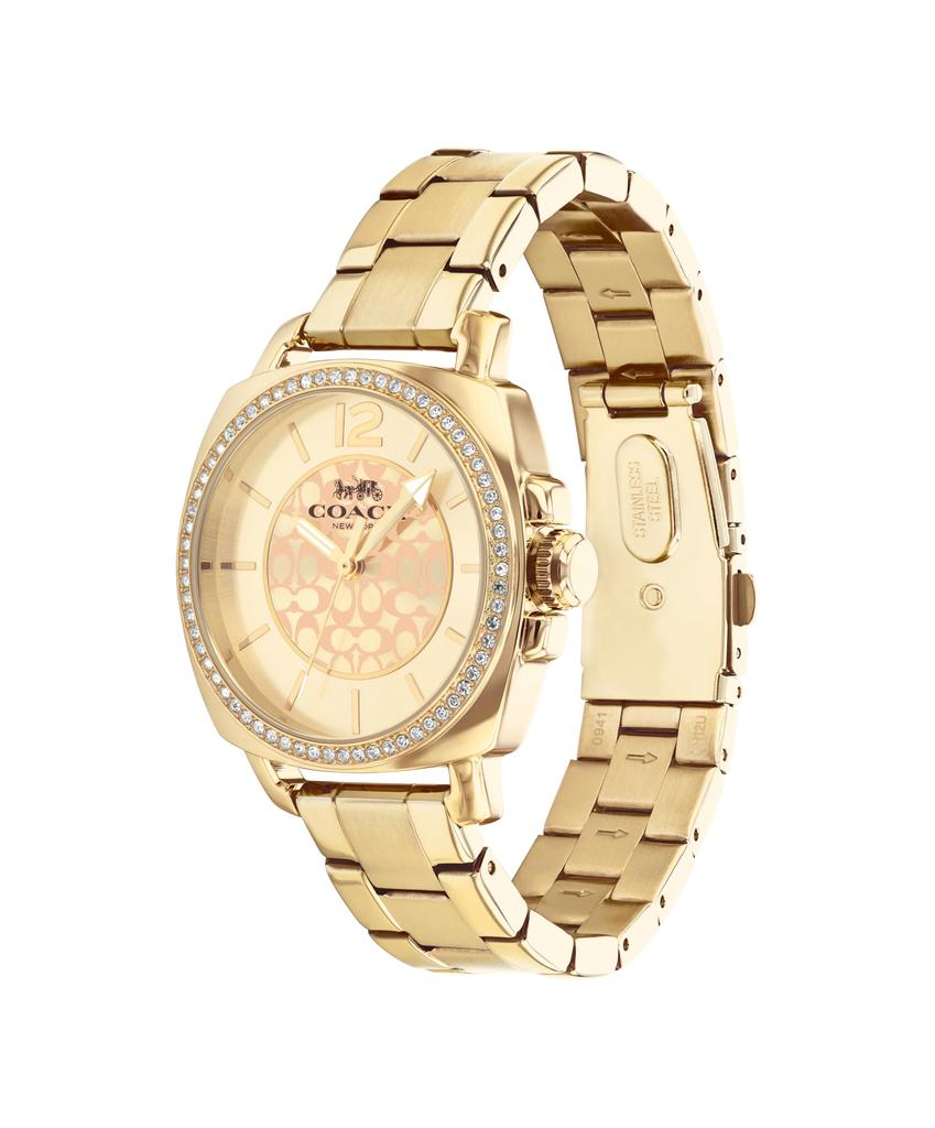 Watch COACH BOYFRIEND SMALL 14503141 Gold [Coach] Women's
