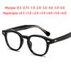 Frame Rivets Myopia Glasses For Men Women Prescription Spectacles Myopia -0.5 To -6.0 Hyperopia +0.5 To +6.0
