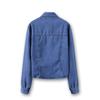 Women's Spring Vintage Baggy Lapel Long Sleeved Soft Denim Shirt