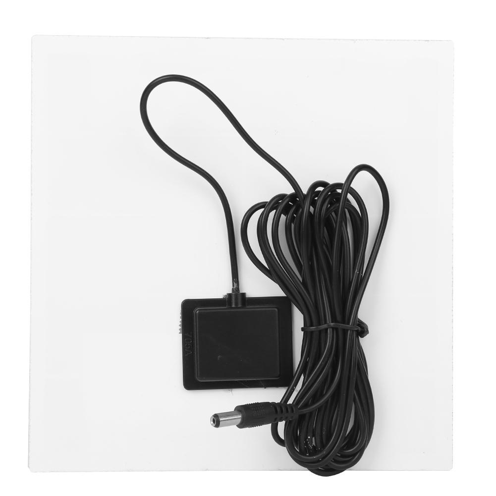 Outdoor Portable 4W 5V Polycrystal Solar Battery Panel Laminated Board with DC Interface Charging 3.7V Battery Garden Light