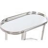 Table d'appoint - Home ESPRIT - Multicolore - 80x66x48 cm - Piédestal - Acier Miroir