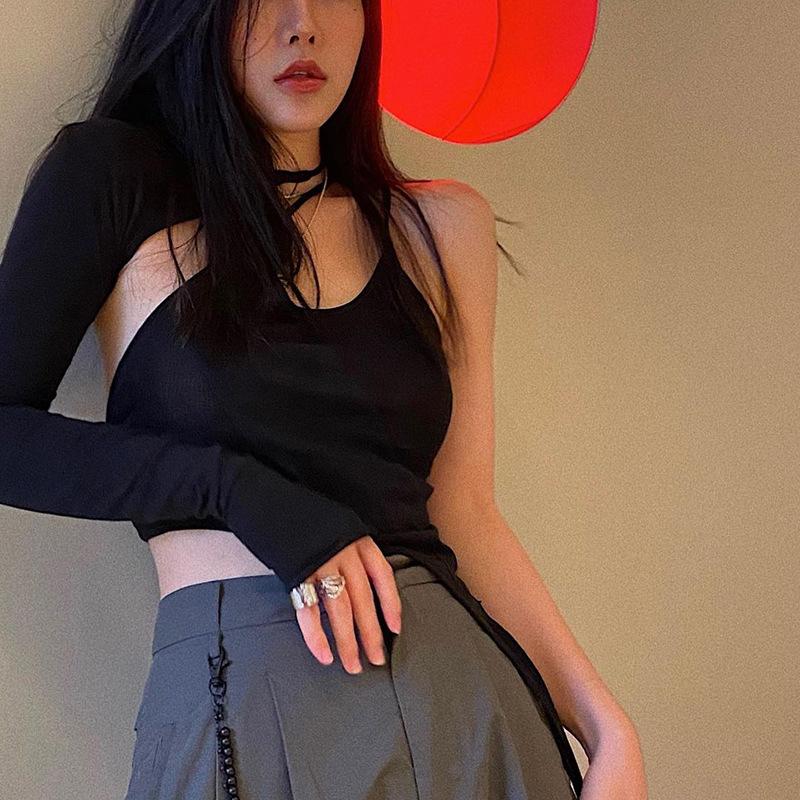 Hollow Out Blusas One Off Shoulder Summer Clothes Tshirts for Women Top Female T-shirt Women's T-shirt Black Sexy Tops T Shirt