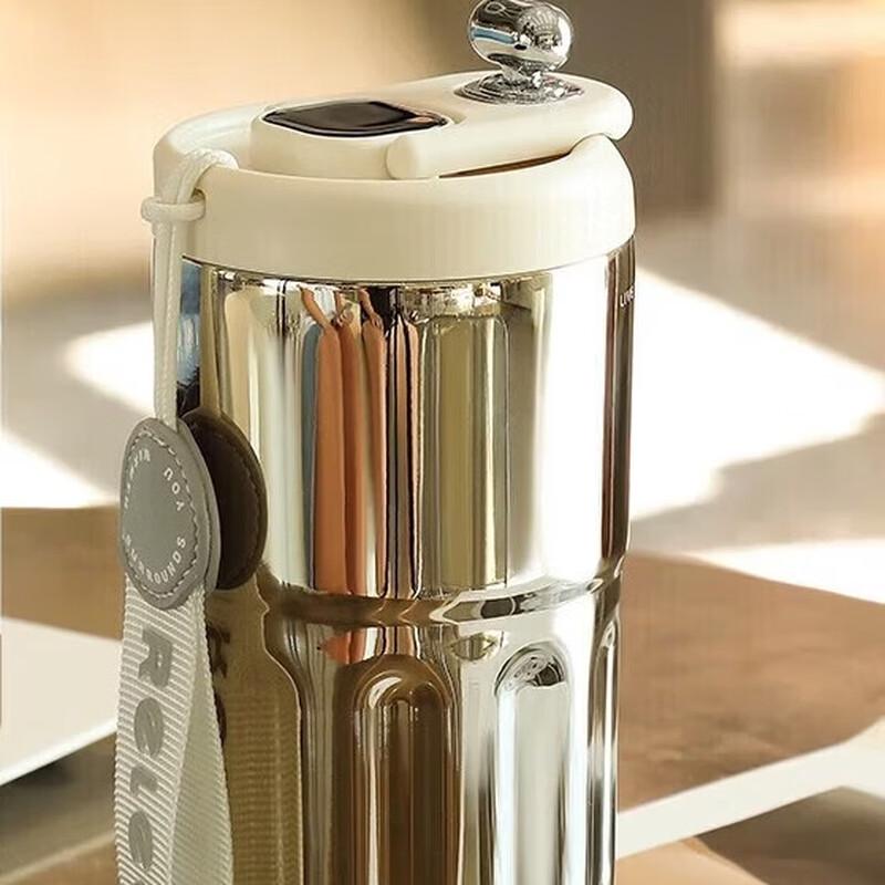 RELEA Smart Digital Display Insulated Tea Tumbler