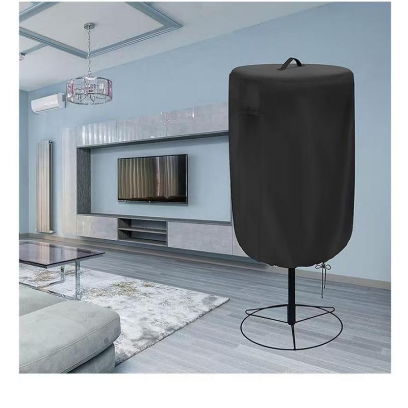 

Golf basket dust cover, waterproof and UV-resistant, with a drawstring at the bottom for convenient use 66x89cm чорний