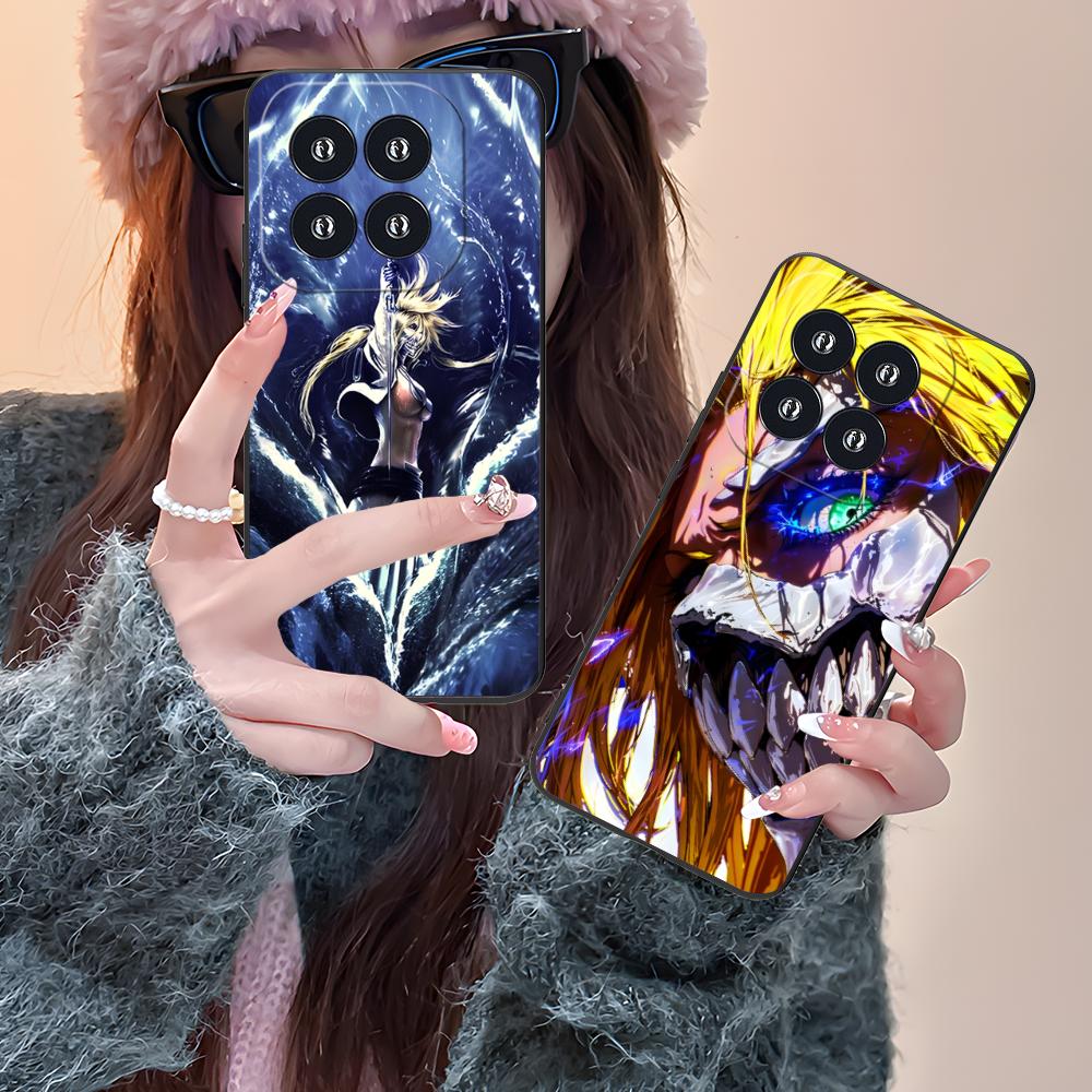 Bleach Tier Harribel Cell Phone Case for Xiaomi 15 14 13 12 Mi 11 T Ultra Lite Pro S X 5G Colorful Printing Cover Luxury Pretty