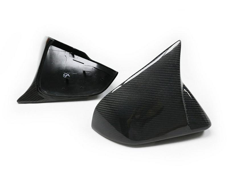 Carbon Fiber Rearview Mirror Cover for Ford Mustang 2015+ (European Version)