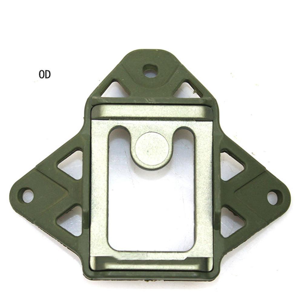 Outdoor Helmet Shield 3 Hole NVG Installation ABS+metal Adapter For Cosplay Outdoor Training Helmet Adapter