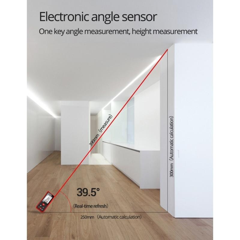 Distance Meter Featuring High Accuracy ±1.5mm Accuracy & Wide Measurement for Professional Application