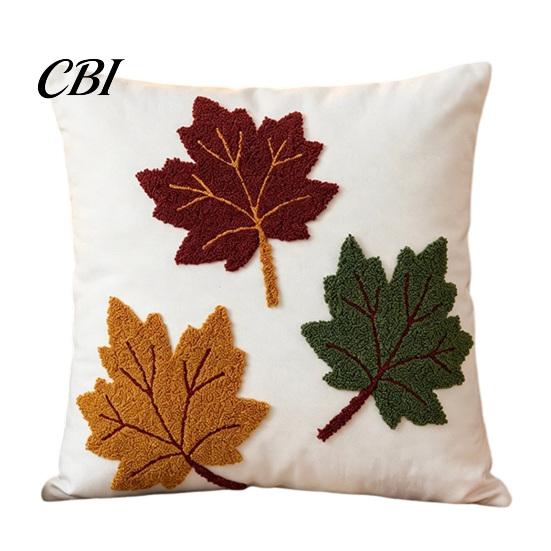 Comfortable Decorative Cushion Covers Maple Leaf Cover, Fall Acorn Throw Pillow Sofa Cover 18x18 Inches Farmhouse Case for Autumn Home Decor Pattern