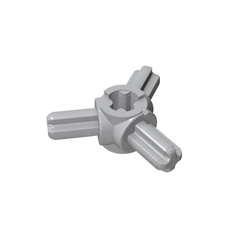 

10pcs 57585 Axle Connector Hub with3 Axles Block Moc Accessories Works With featuring Bricks DO-IT-YOURSELF Children Toys Assembly 10PCS світло-сірого кольору
