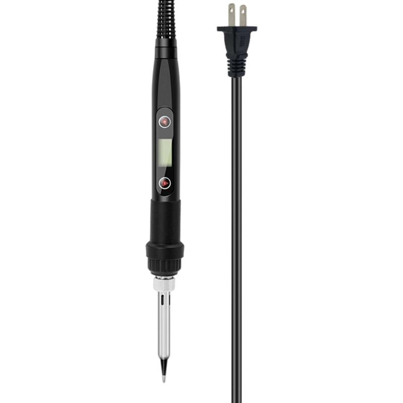 

Adjustable Temperature Soldering Iron Digital Display 80W Accuracy Tool Rapid Heating For DIY And Professional Use