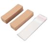 200PCS Set Bookmark Sleeve Set Blank Bookmarks Display Card and Transparent Self Adhesive Bag for Handcraft
