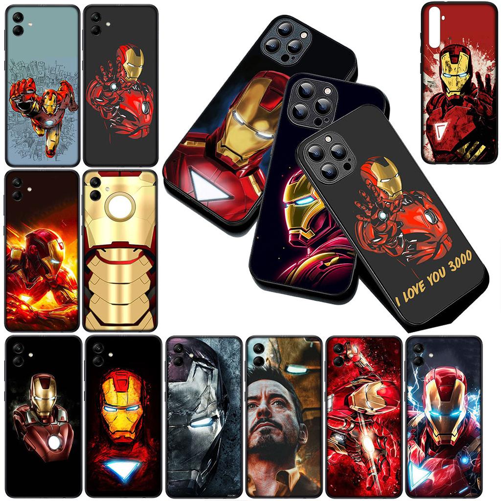 Cover for OPPO A80 A18 A16 A40 A17 A15 A38 A78 A79 A54 A57 A12 A60 4G 5G Casing Phone Case IronMan Marvel Hero Iron Man