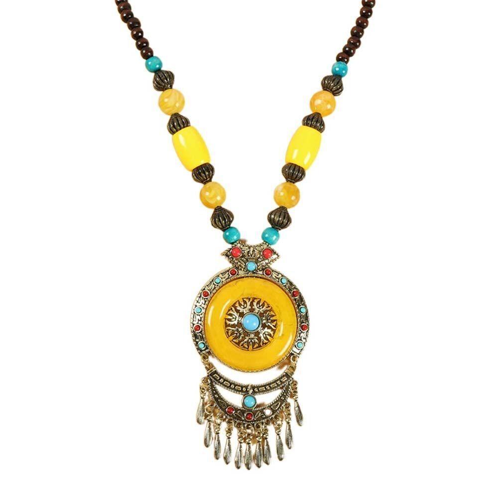 

Vintage Ethnic Head Chain Alloy Bohemia Tiara New Forehead Pendant Women