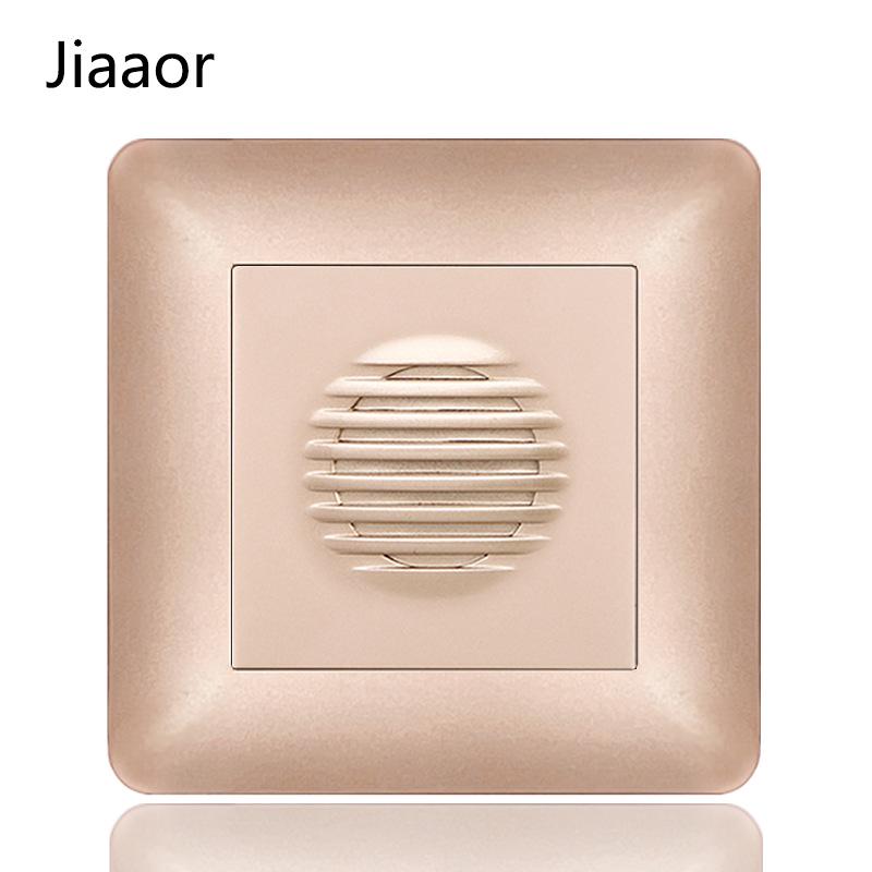 Dingdong Wired 220V Hotel Doorbell Speaker with Concealed Switch Panel