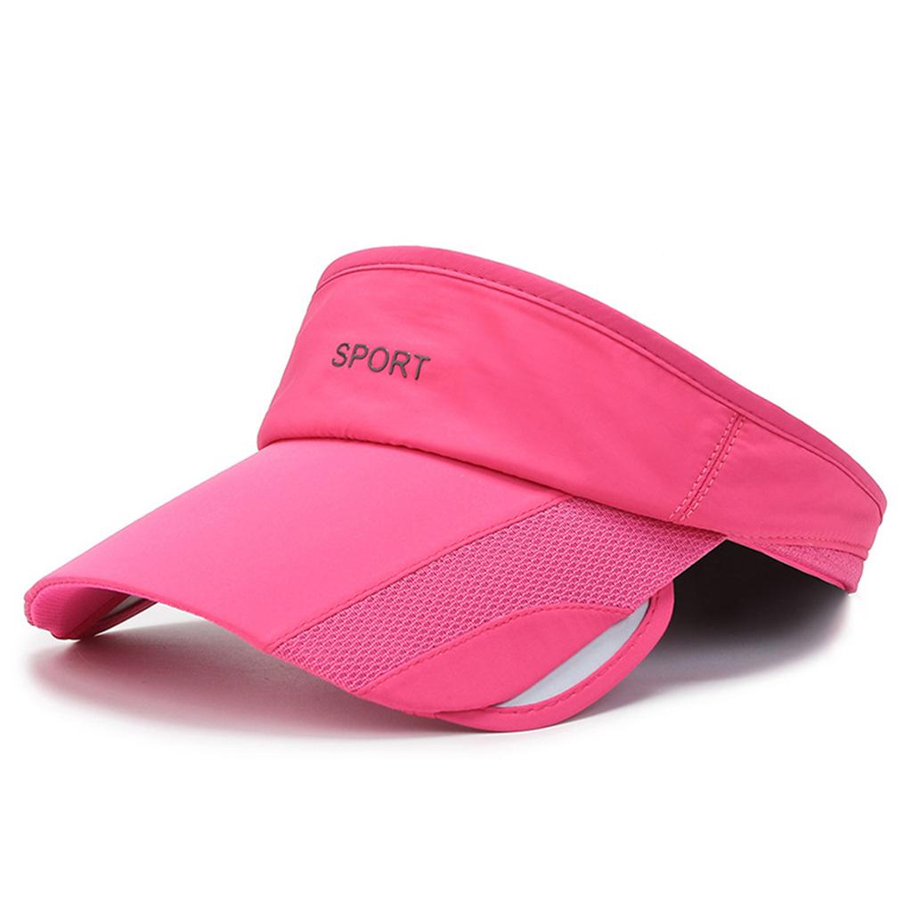 Uomo Donna Regolabile Tennis Cappelli Sport Fascia Classica Sole Sport Visiera Cappello Running Cappelli Tennis Spiaggia Cappello Sportivo Esterno