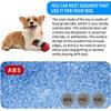 Adjustable Slow Interactive TPR Treat Dispensing Dog Puzzle Toys Feeder Ball Enrichment Dog Toy With Treat Dispensing Ball