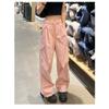 Quick-drying overalls women's leggings multi-pocket charging mountaineering pants wide-leg sweatpants
