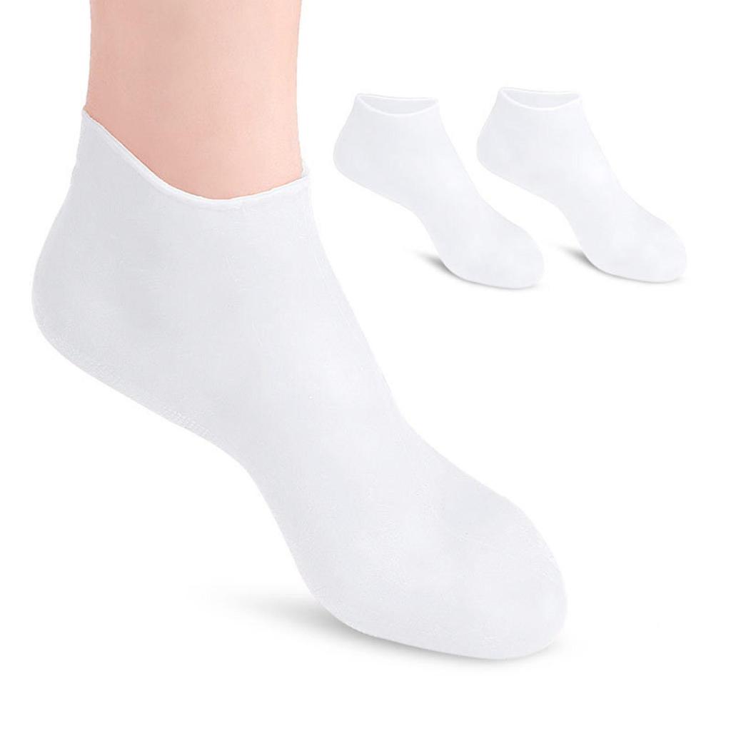 3x Soft Silicone Gel Socks Toe Socks Protection Foot Care Protector M