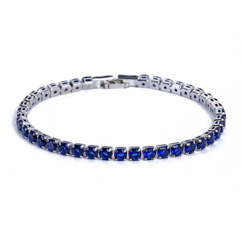 Hip Hop 4.0 Bracelet European and American Men's and Women's Jewelry Fashion Versatile Micro-inlaid Zircon Couple Bracelet