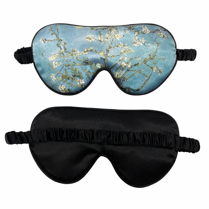 Van Gogh Sonnenblumen-Schlafaugenmaske – Retro, lichtblockierend, tragbar, hochwertig