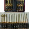 16 Pcs Aviation Model Tools Hexagonal Dual Color Aluminum Alloy Handle Internal Hexagonal Screwdriver Shaped Shaped Socket